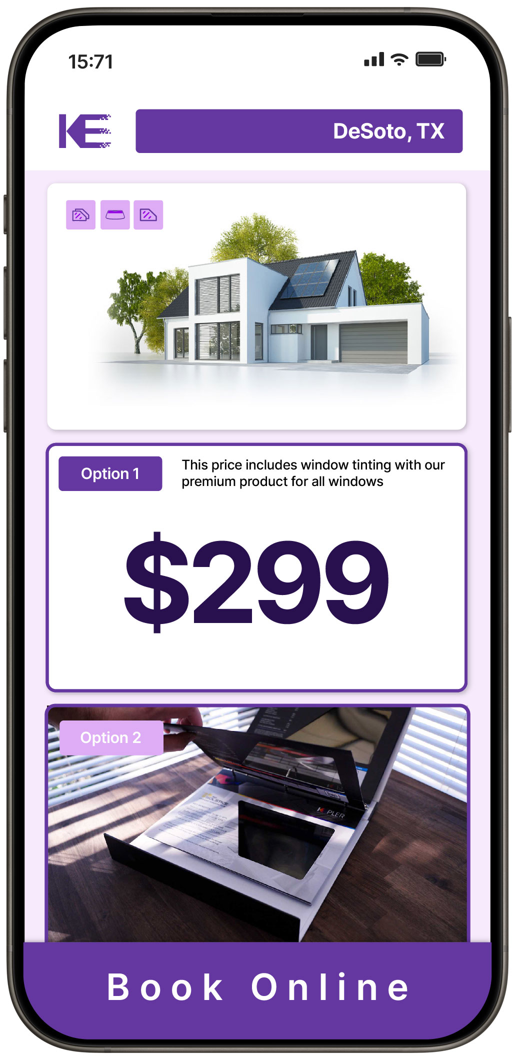 View Competitive Home Window Tinting Costs in DeSoto, Texas