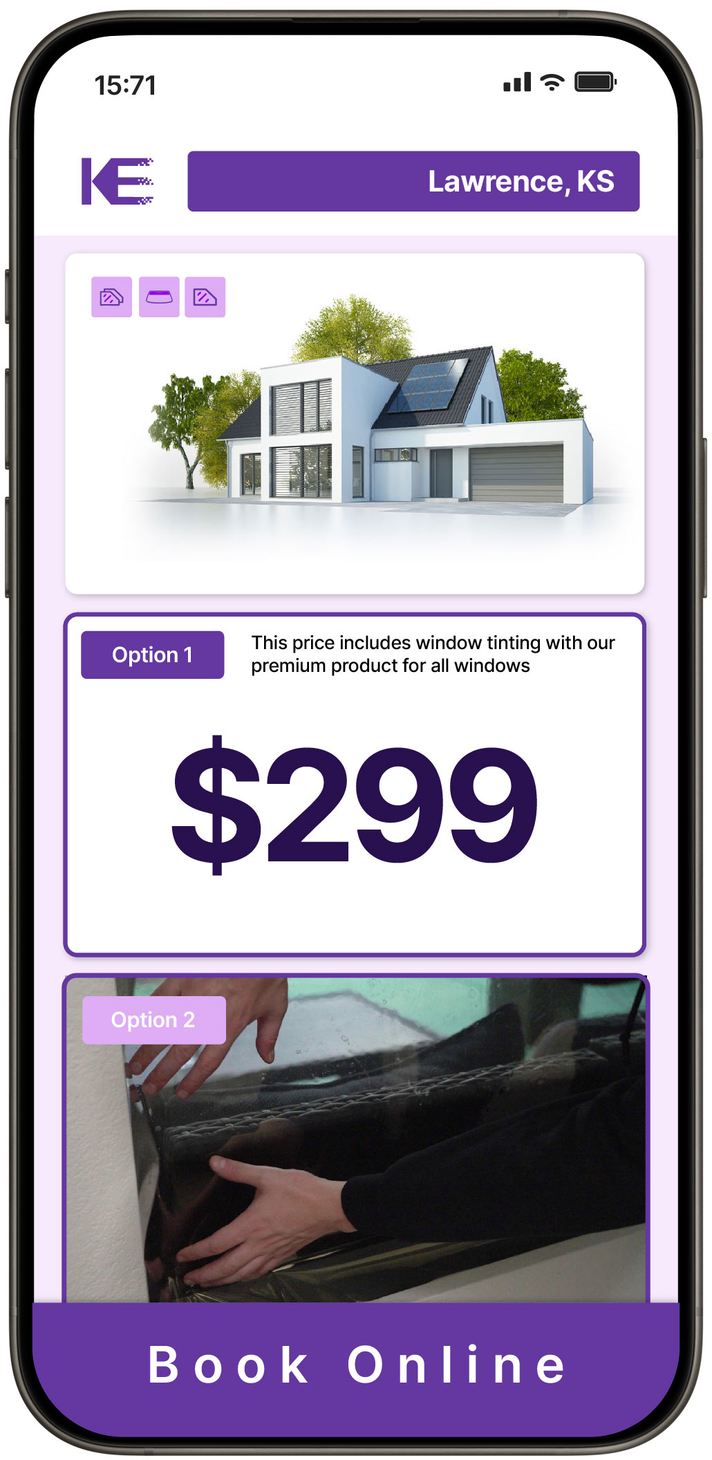 View Affordable Home Window Tinting Prices in Lawrence, Kansas