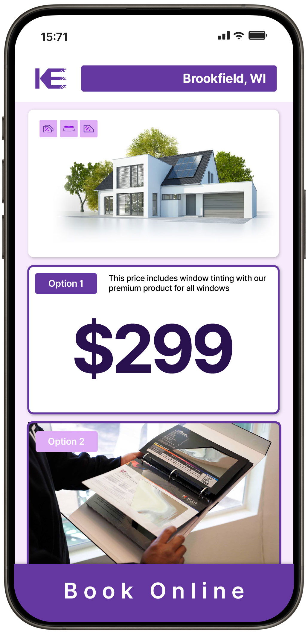View Reasonable Home Window Tinting Prices in Brookfield, Wisconsin