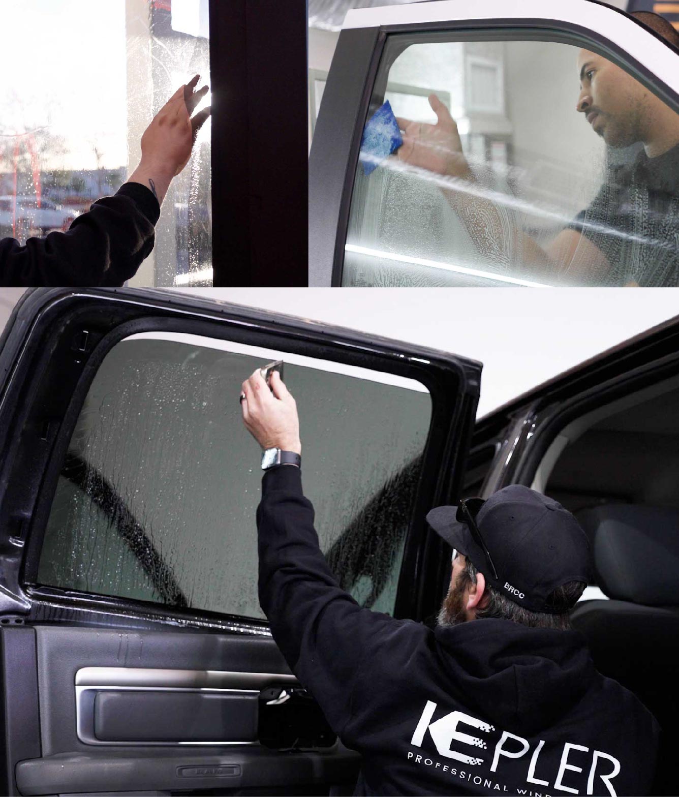 Kepler Window Tinting Specialists at Work in Apex, North Carolina