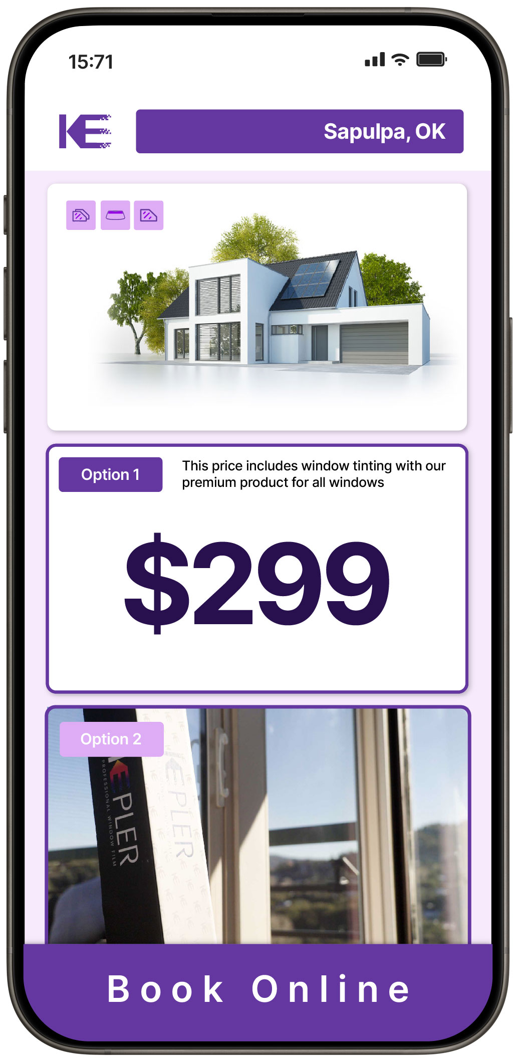 View Competitive Home Window Tinting Prices in Sapulpa, Oklahoma