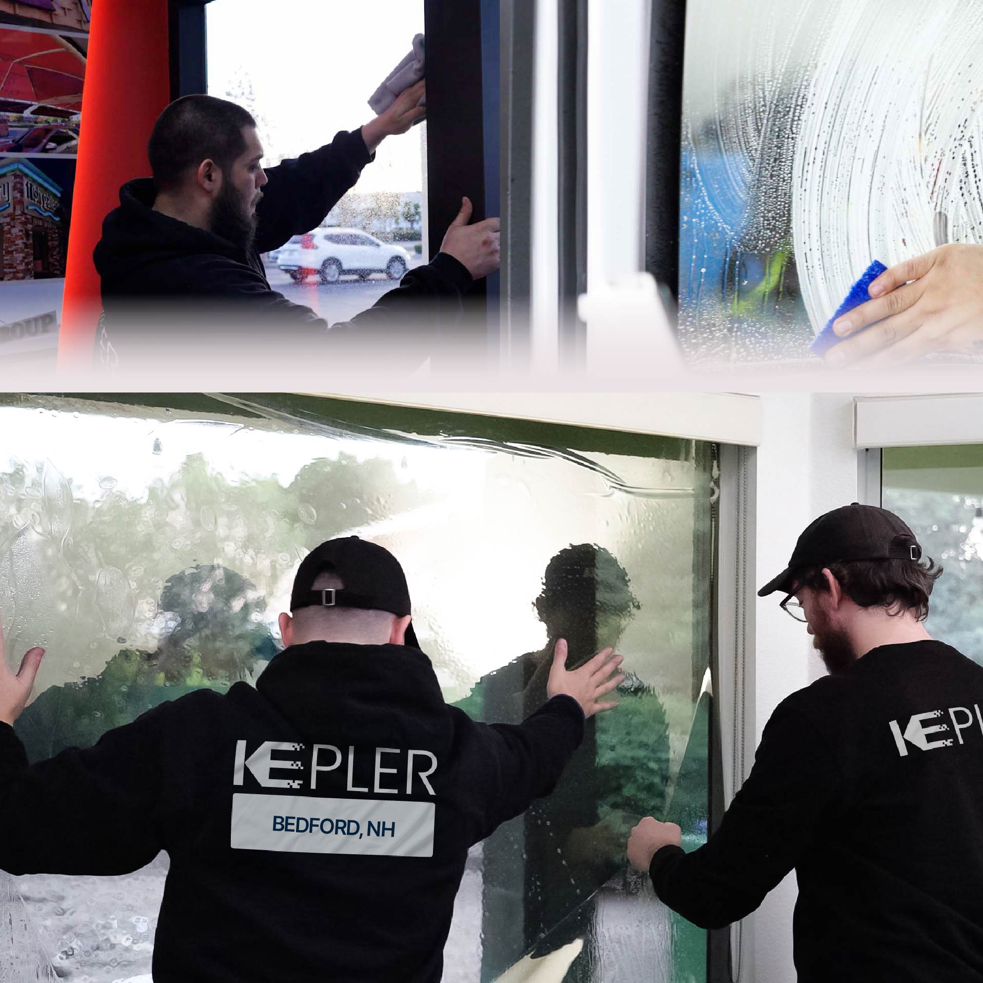 Kepler Specialist Performing Commercial Window Tinting in Bedford Bedford