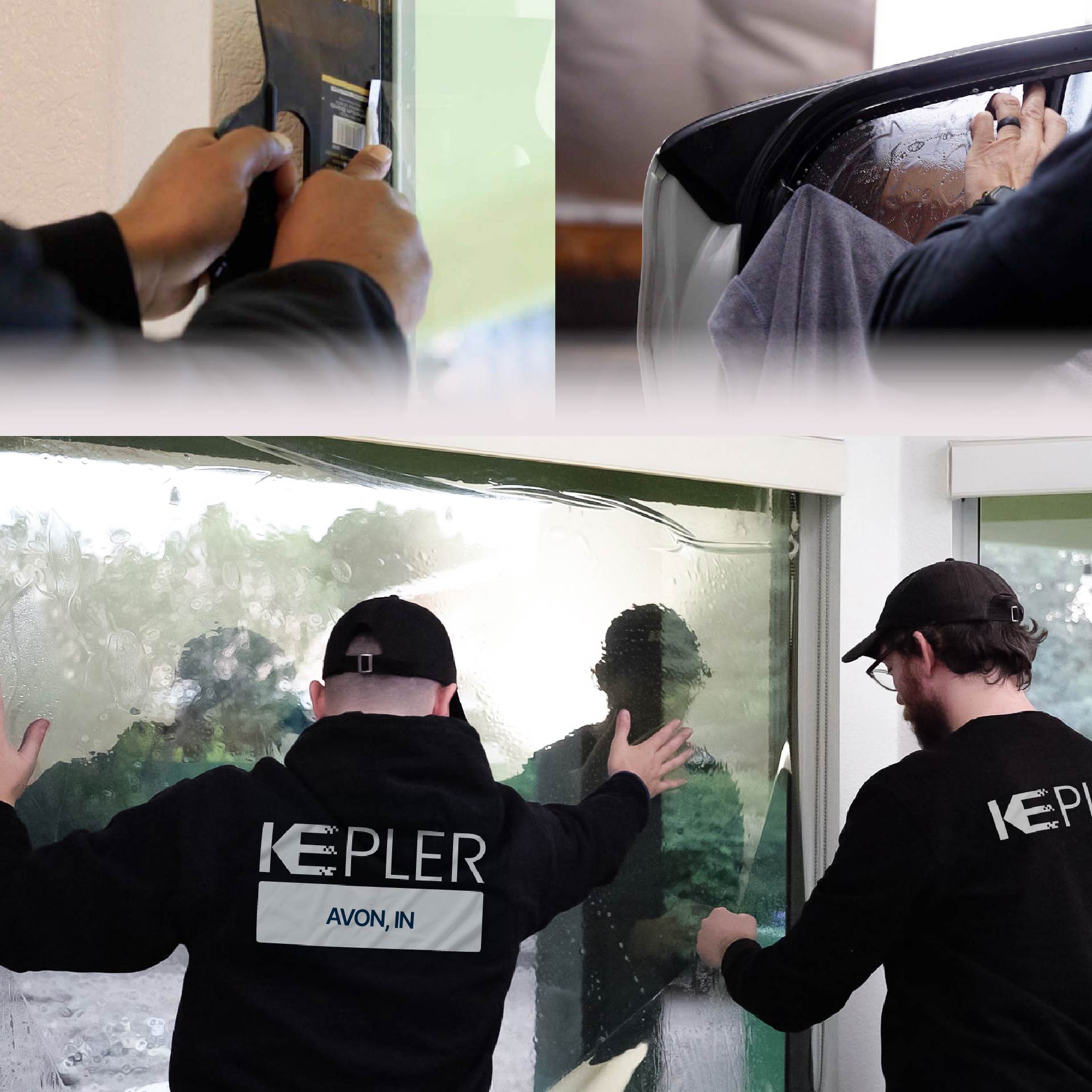 Kepler Specialist Performing Commercial Window Tinting in Avon Avon
