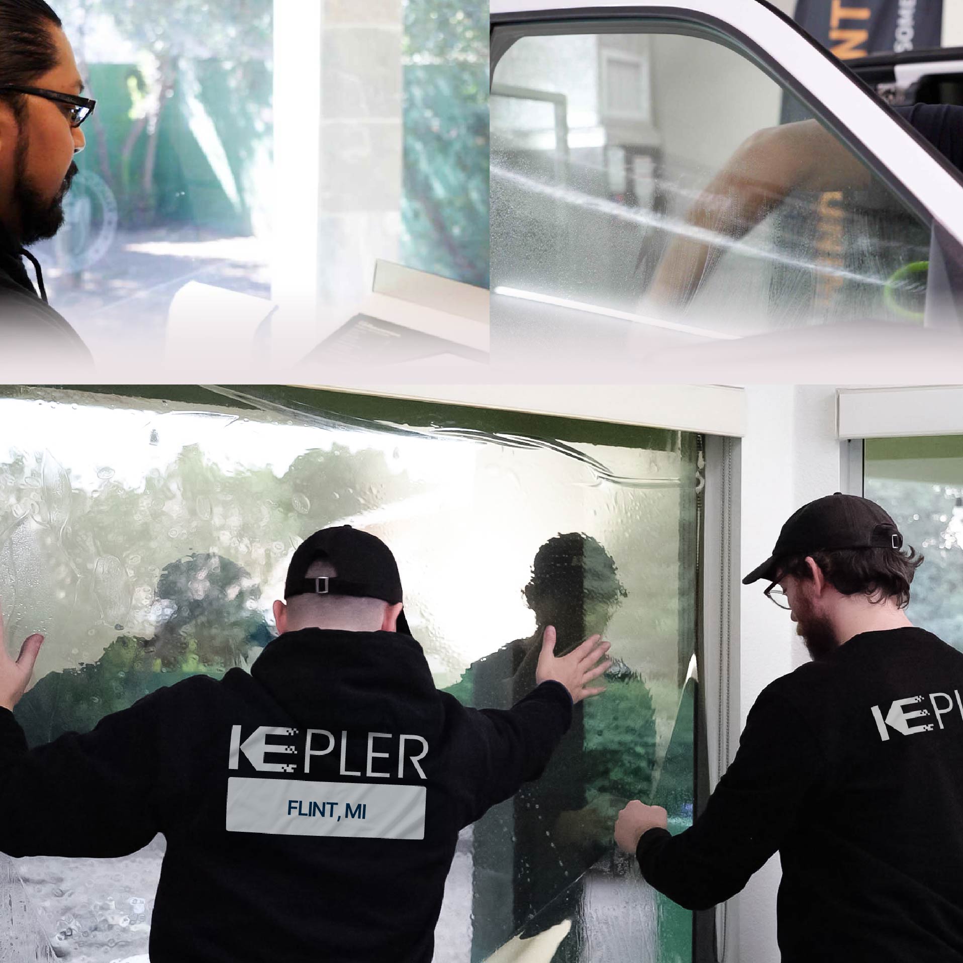 Kepler Specialist Performing Commercial Window Tinting in Flint Flint