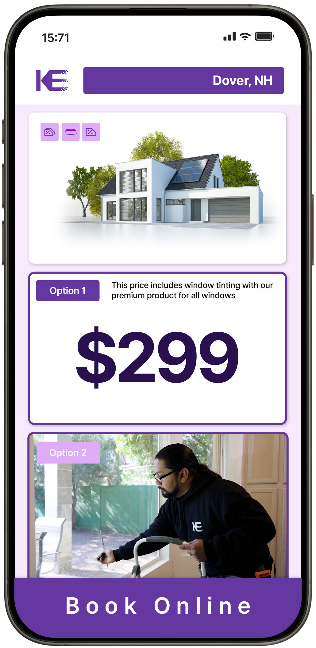 View Affordable Home Window Tinting Rates in Dover, New Hampshire