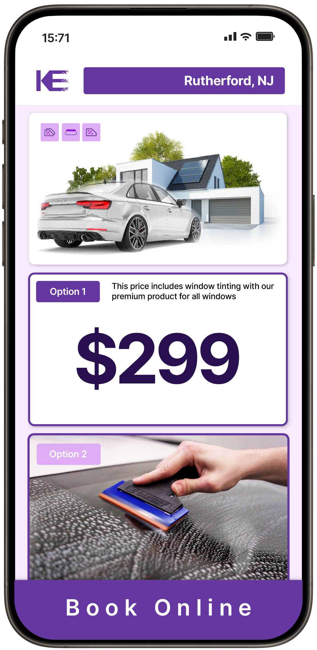 View Affordable Tesla Window Tinting Prices in Howell, New Jersey