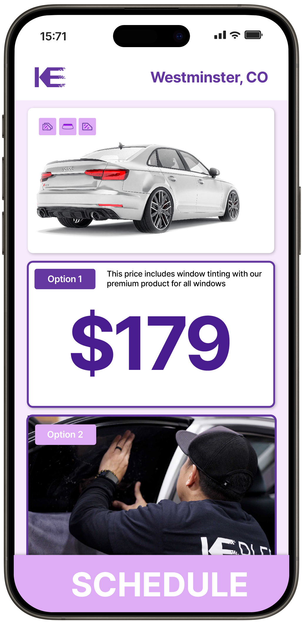 View Affordable Car Window Tinting Prices in Westminster, Colorado