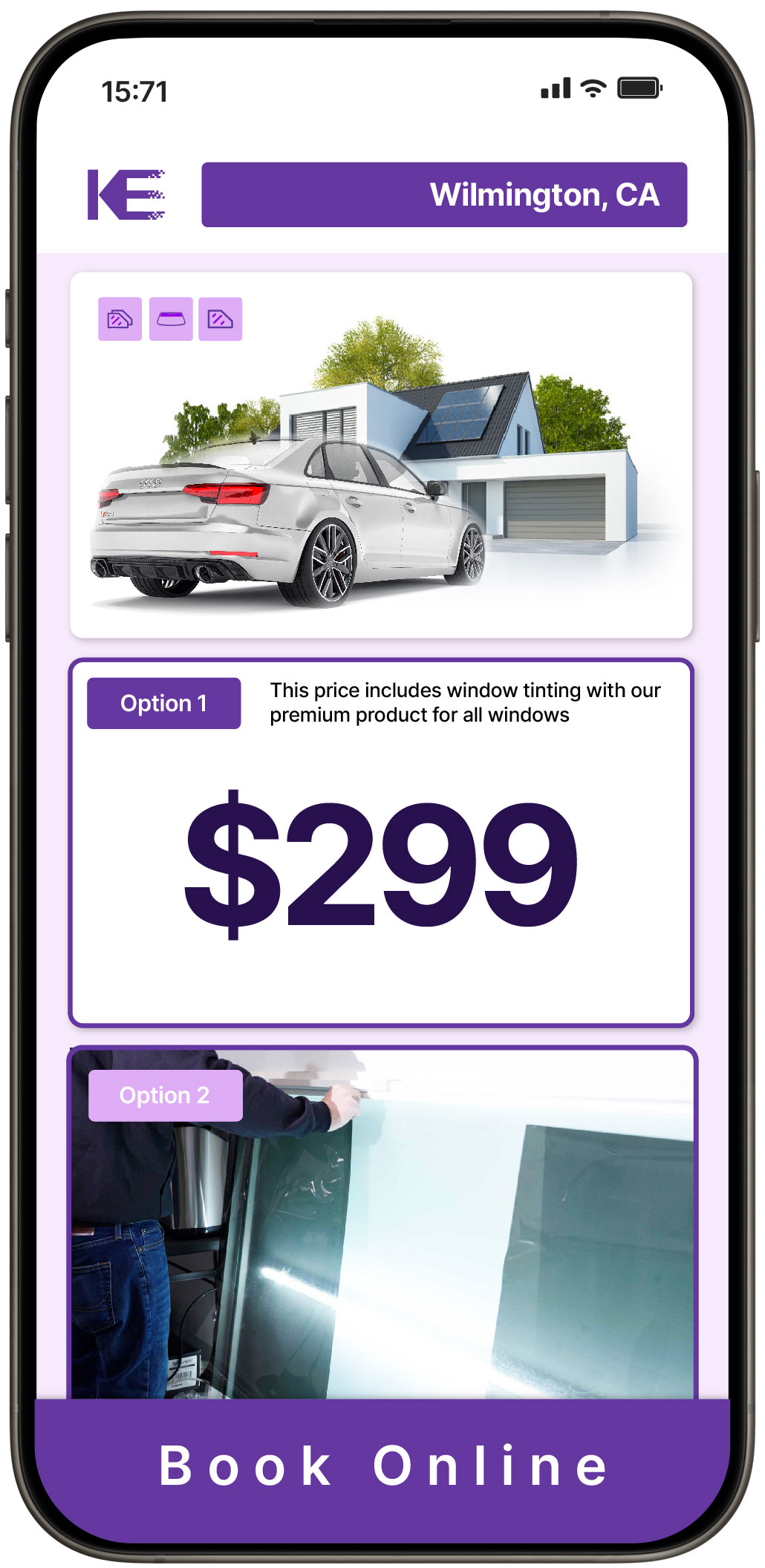 View Competitive Window Tinting Prices in Wilmington, California