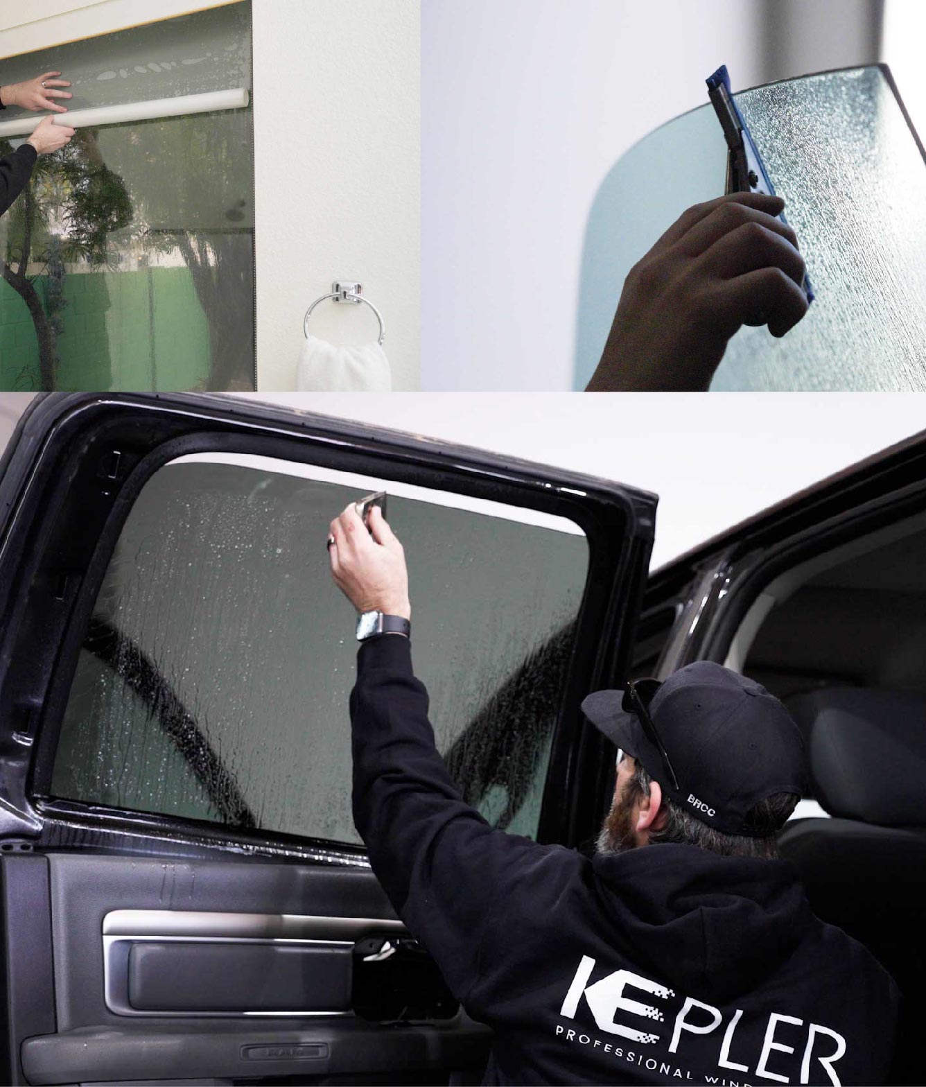 Kepler Window Tinting Specialists at Work in South San Francisco, California