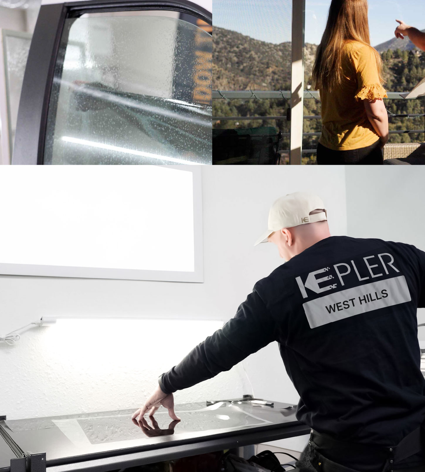 Window Tinting Specialist Cutting Film in West Hills, California
