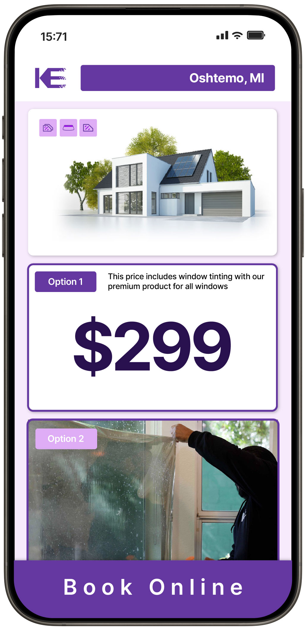 View Reasonable Home Window Tinting Prices in Oshtemo, Michigan