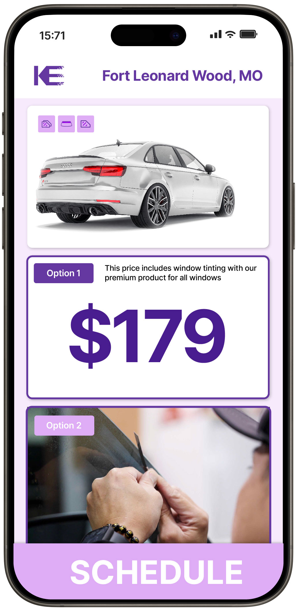 View Reasonable Car Window Tinting Prices in Fort Leonard Wood, Missouri