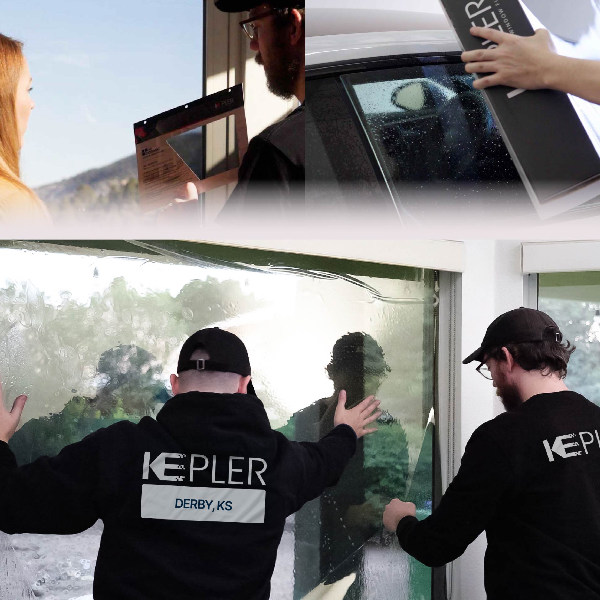 Kepler Specialist Performing Commercial Window Tinting in Derby Derby