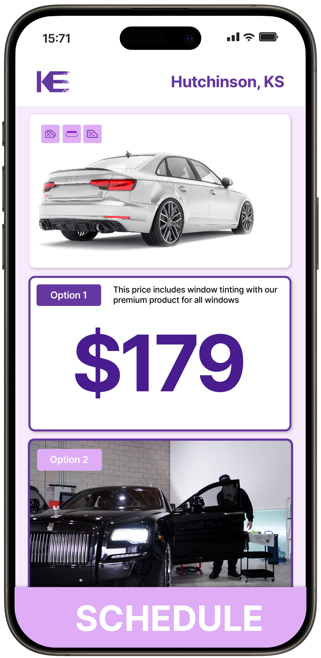 View Reasonable Car Window Tinting Costs in Hutchinson, Kansas