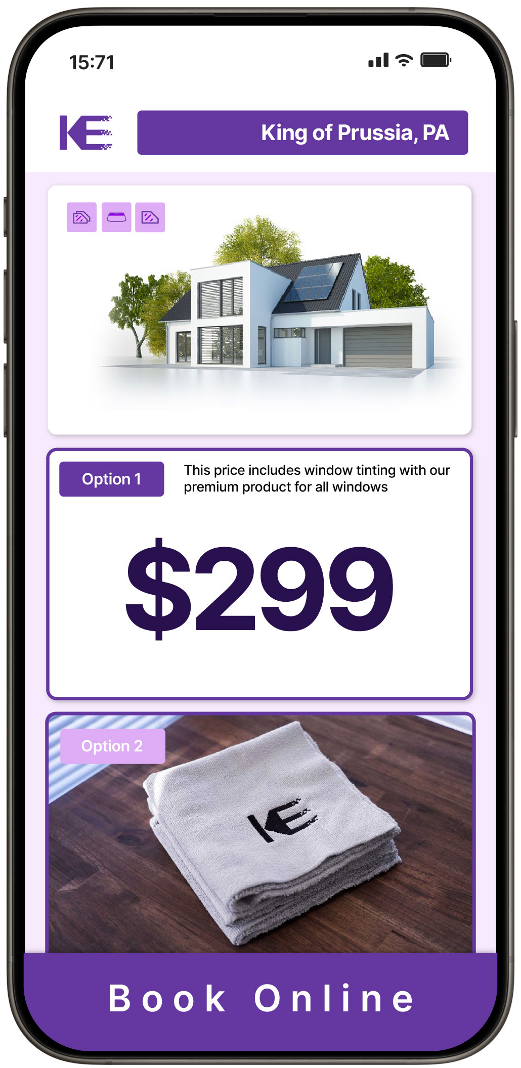 View Affordable Home Window Tinting Rates in King of Prussia, Pennsylvania