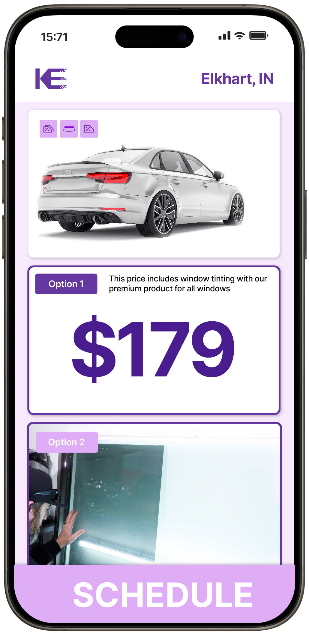 View Reasonable Car Window Tinting Costs in Elkhart, Indiana