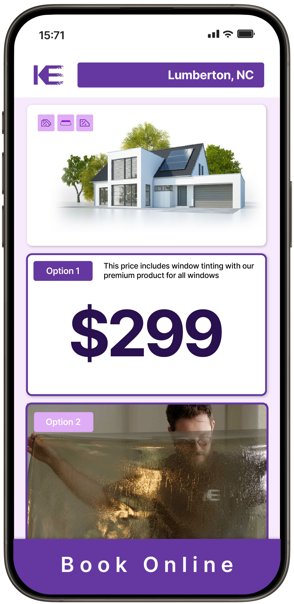 View Affordable Home Window Tinting Prices in Lumberton, North Carolina