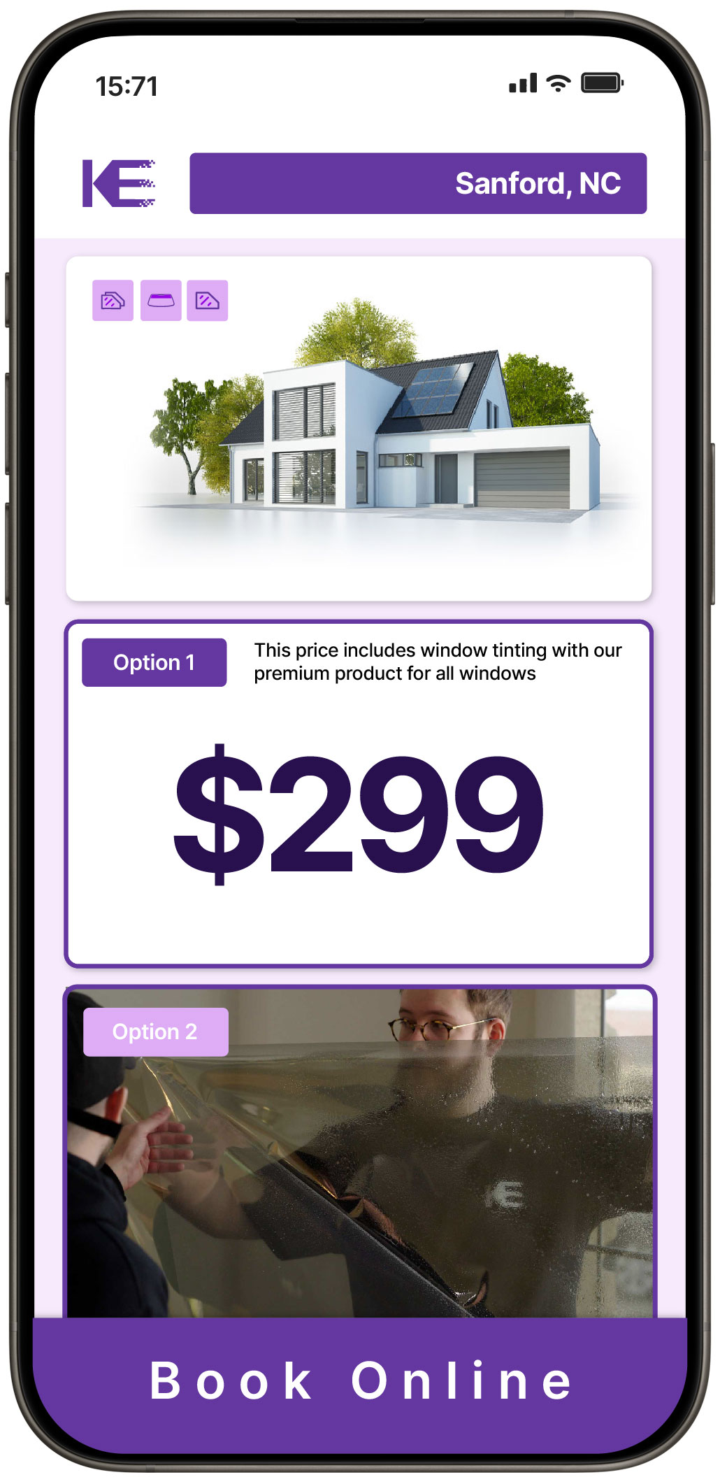 View Affordable Home Window Tinting Costs in Sanford, North Carolina