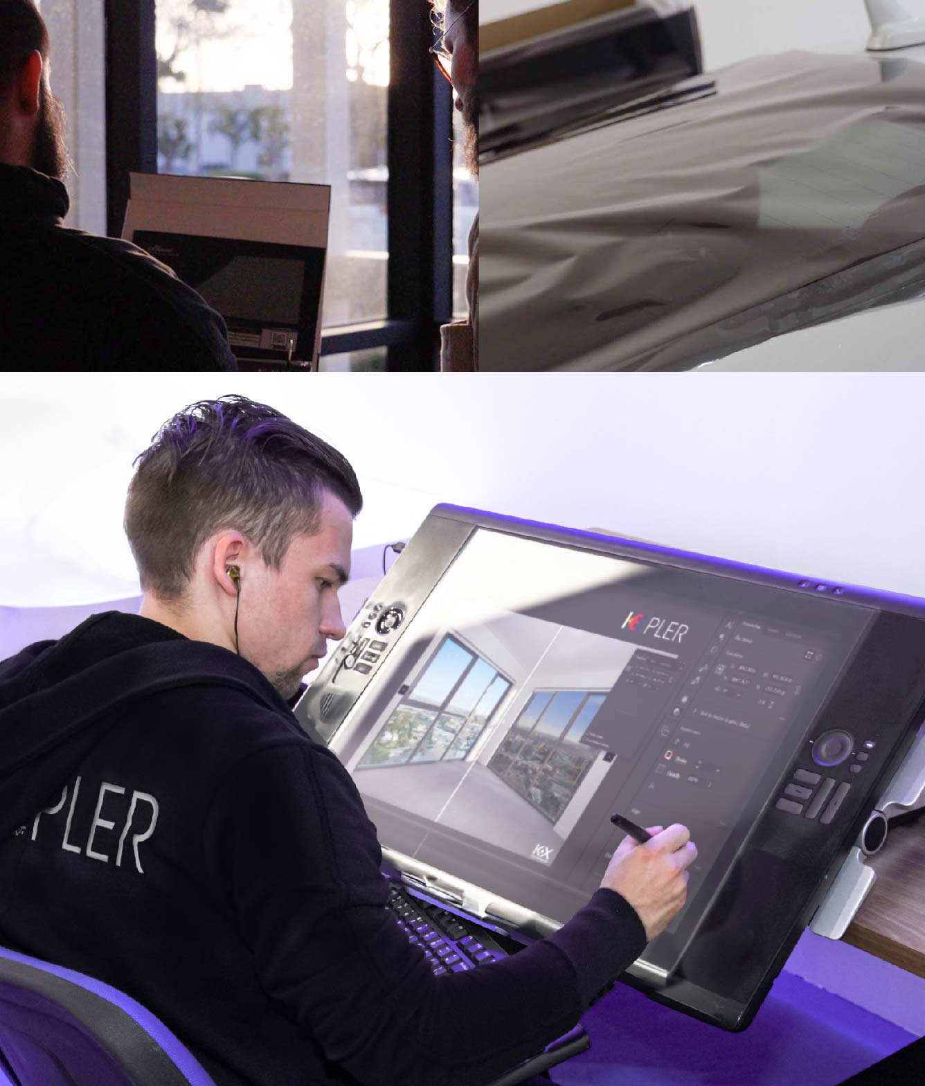 Kepler Specialist Performing Commercial Window Tinting in Asheboro Asheboro