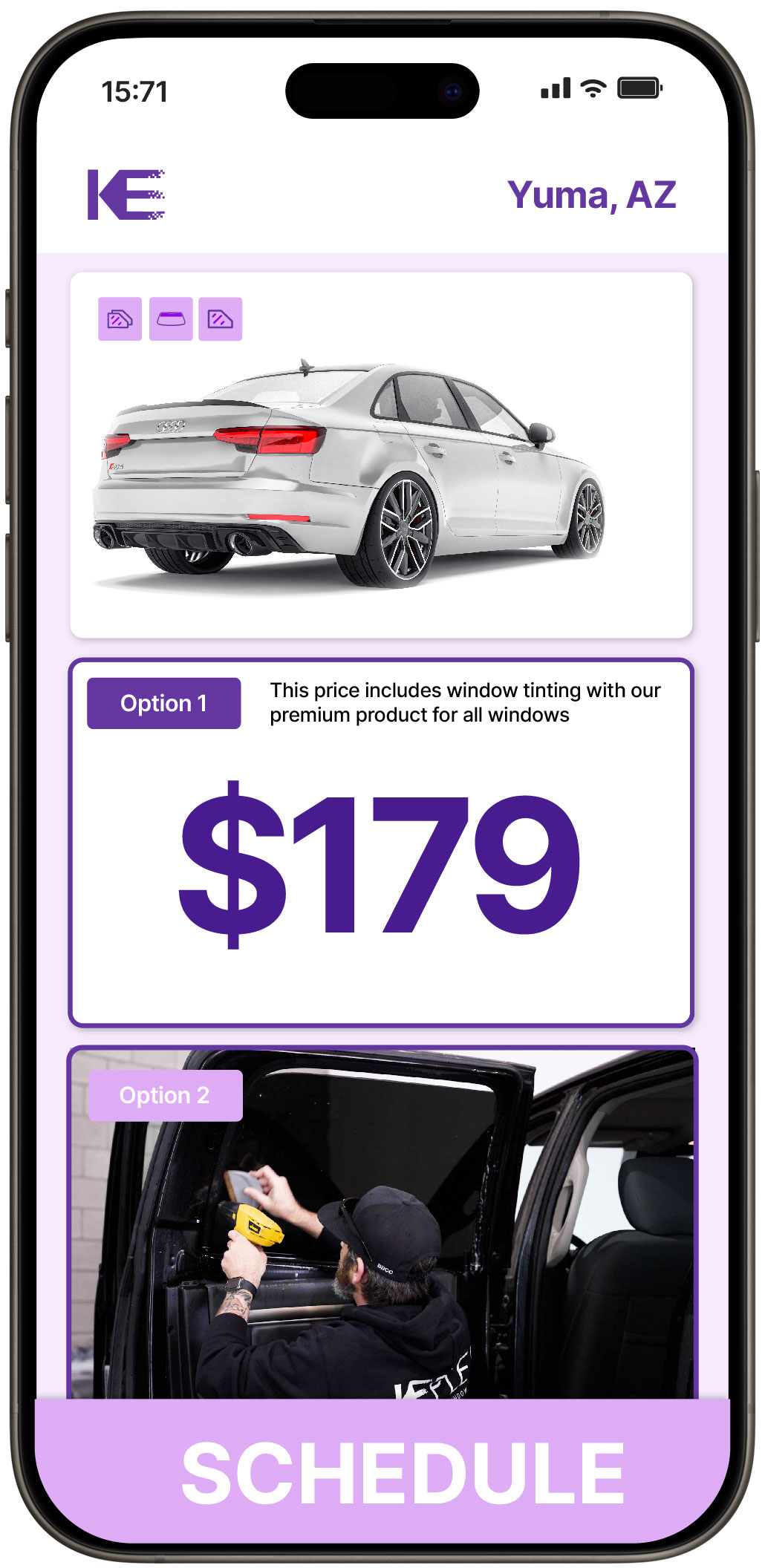 View Reasonable Car Window Tinting Prices in Yuma, Arizona