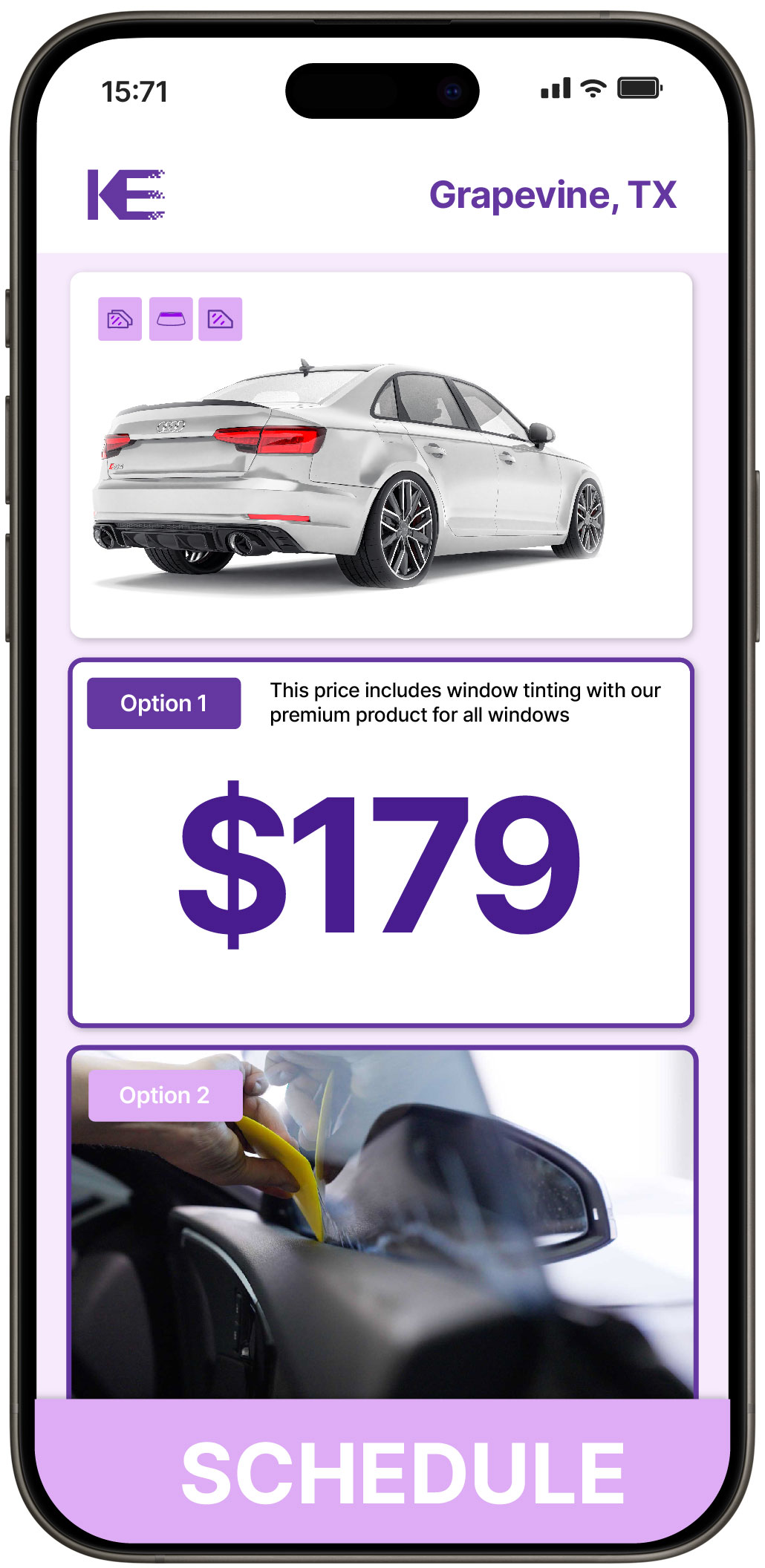 View Affordable Car Window Tinting Costs in Grapevine, Texas