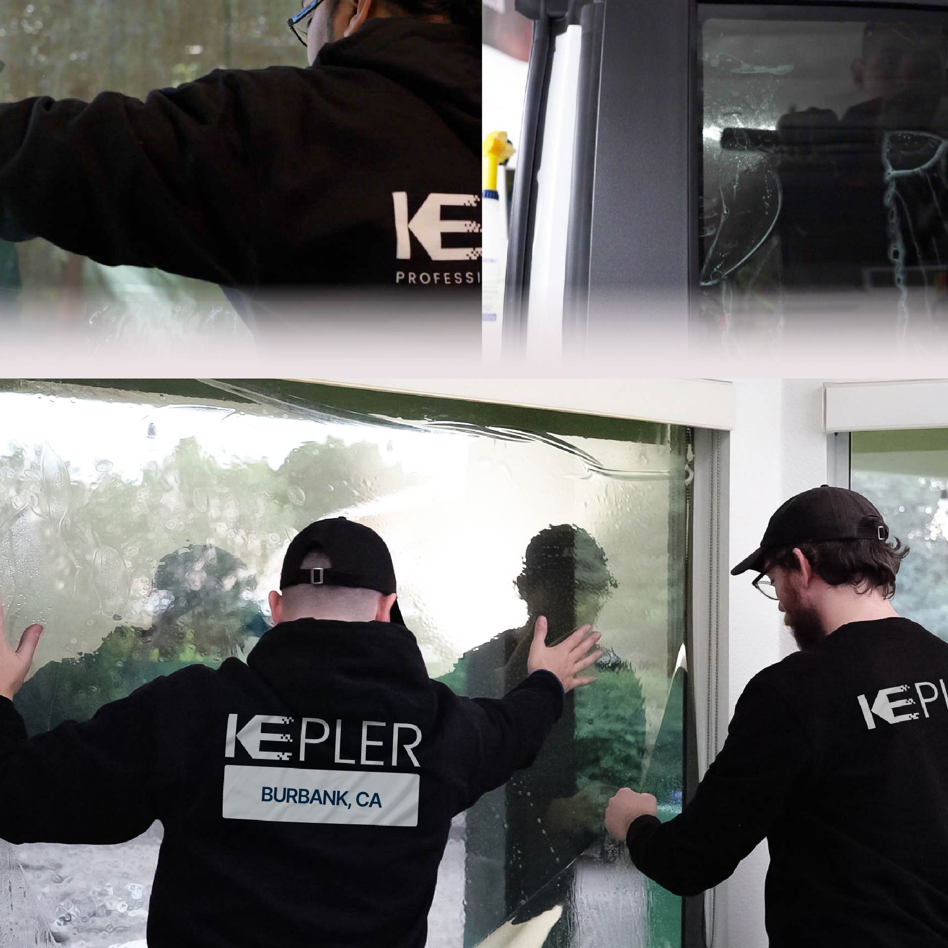 Kepler Specialist Performing Commercial Window Tinting in Burbank Burbank