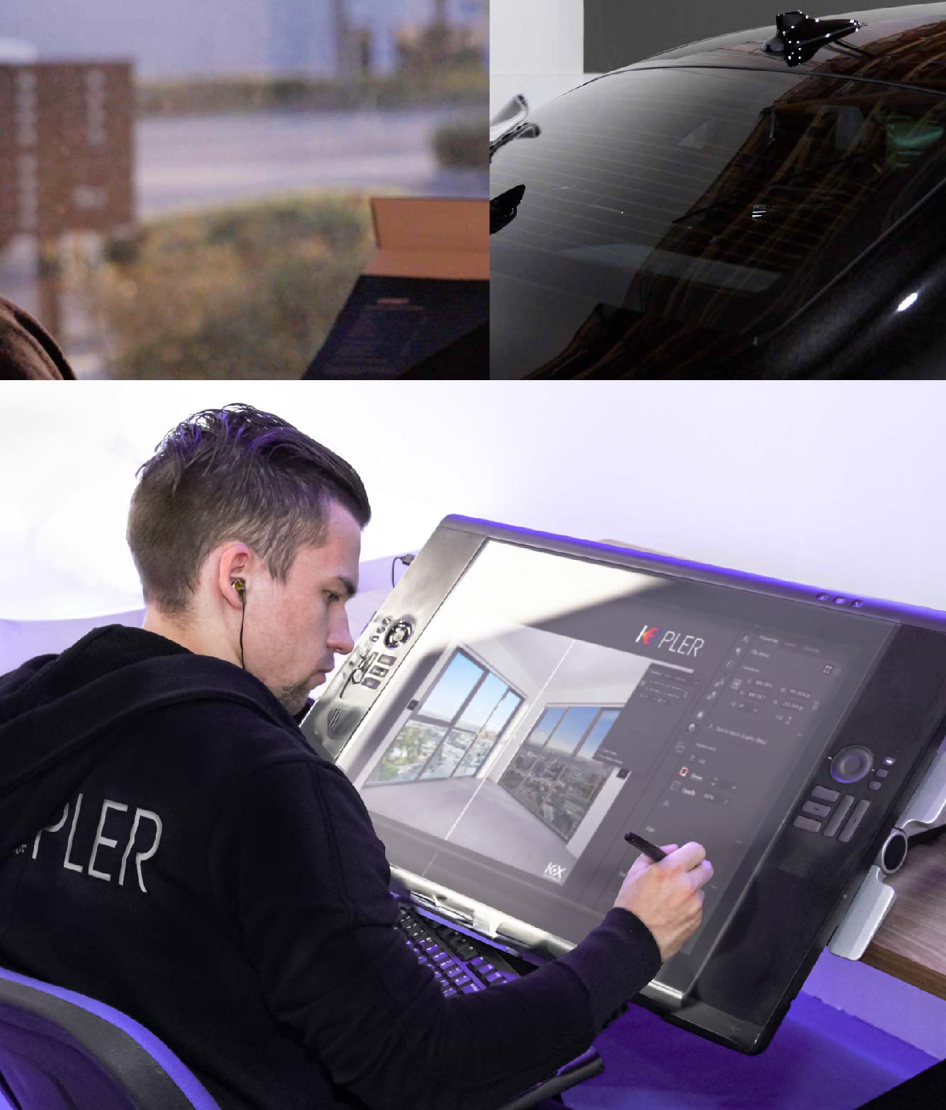 Kepler Specialist Performing Commercial Window Tinting in Alice Alice
