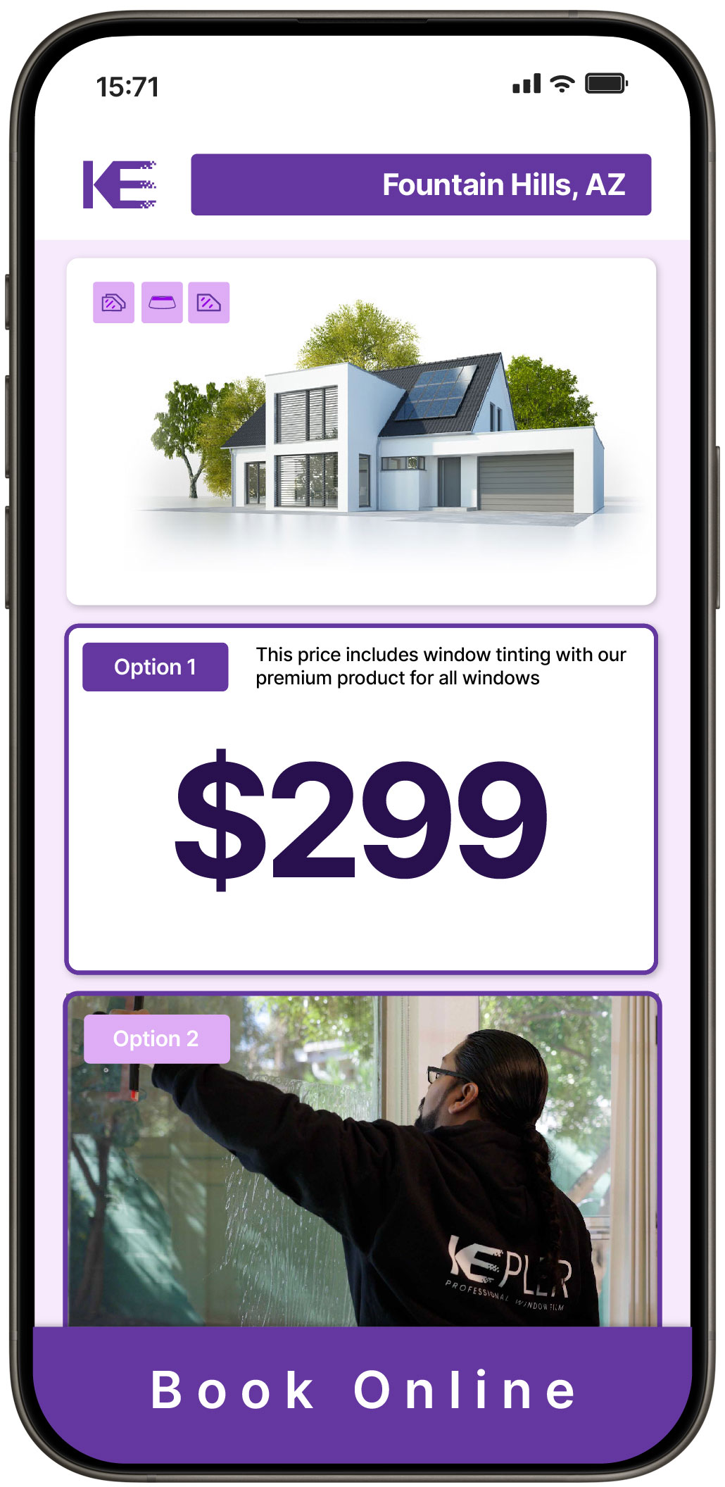 View Reasonable Home Window Tinting Prices in Fountain Hills, Arizona