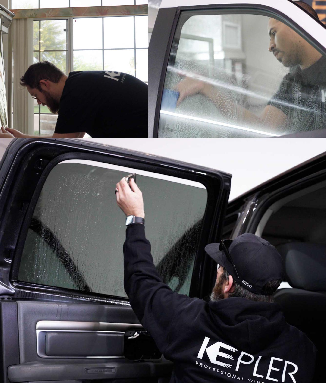 Kepler Window Tinting Specialists at Work in Grand Rapids, Michigan