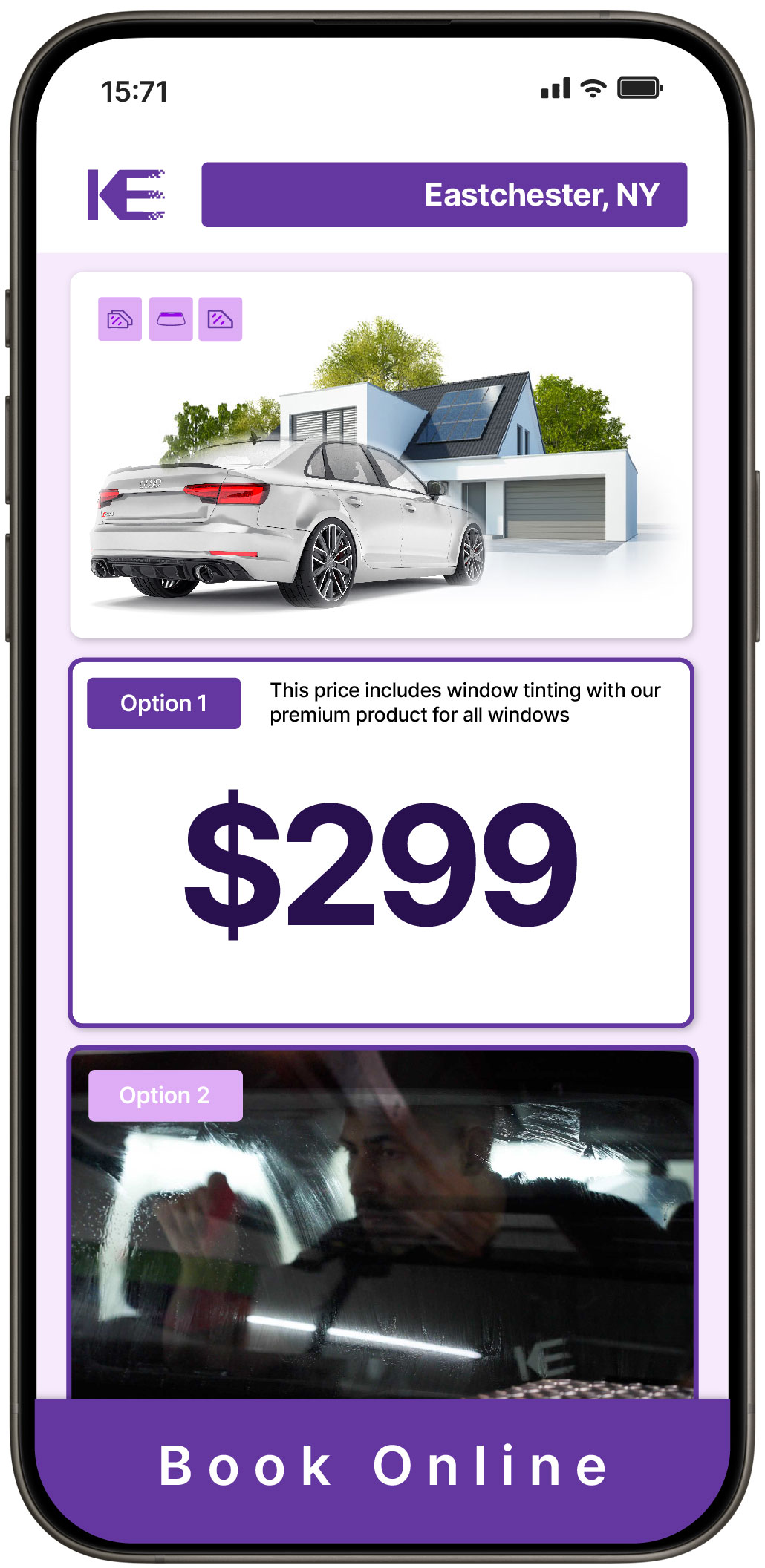 View Affordable Tesla Window Tinting Rates in Oceanside, New York
