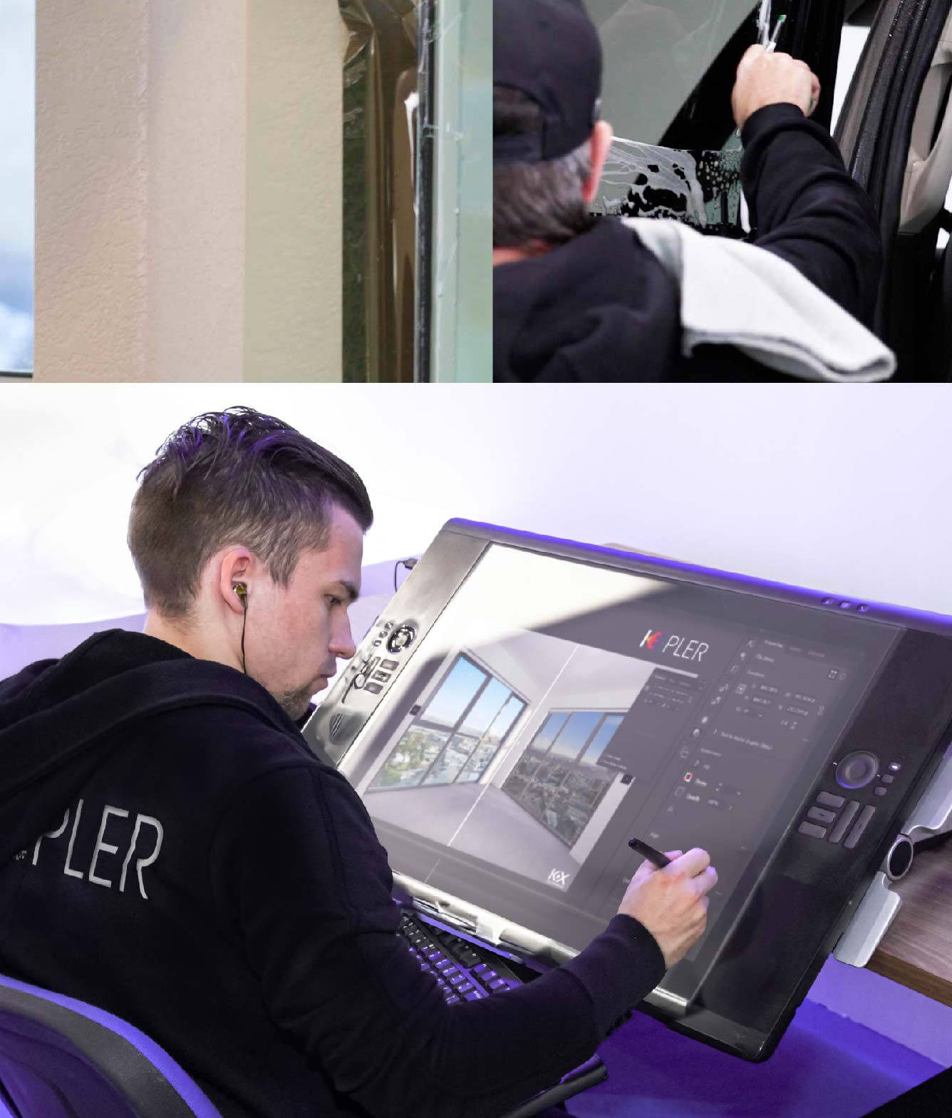Kepler Specialist Performing Commercial Window Tinting in Billerica Billerica