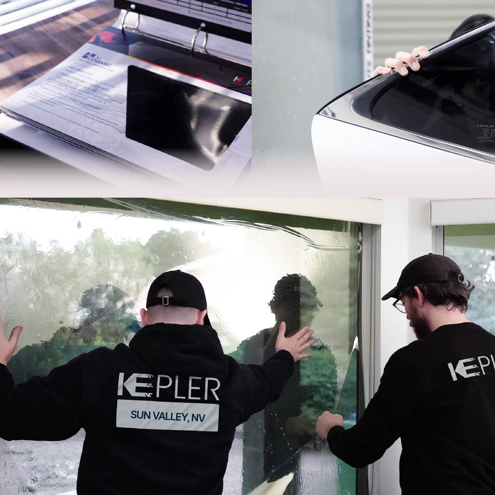Kepler Specialist Performing Commercial Window Tinting in Sun Valley Sun Valley
