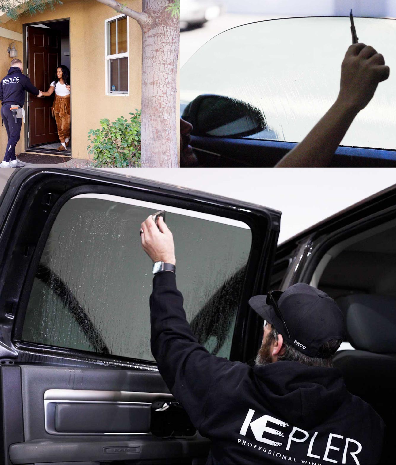 Kepler Window Tinting Specialists at Work in Fort Myers, Florida