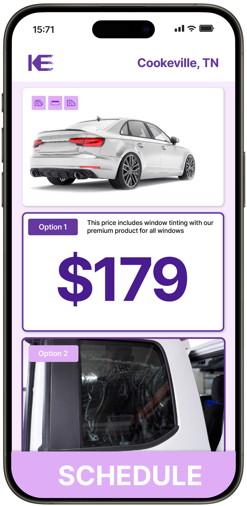 View Affordable Car Window Tinting Prices in Cookeville, Tennessee