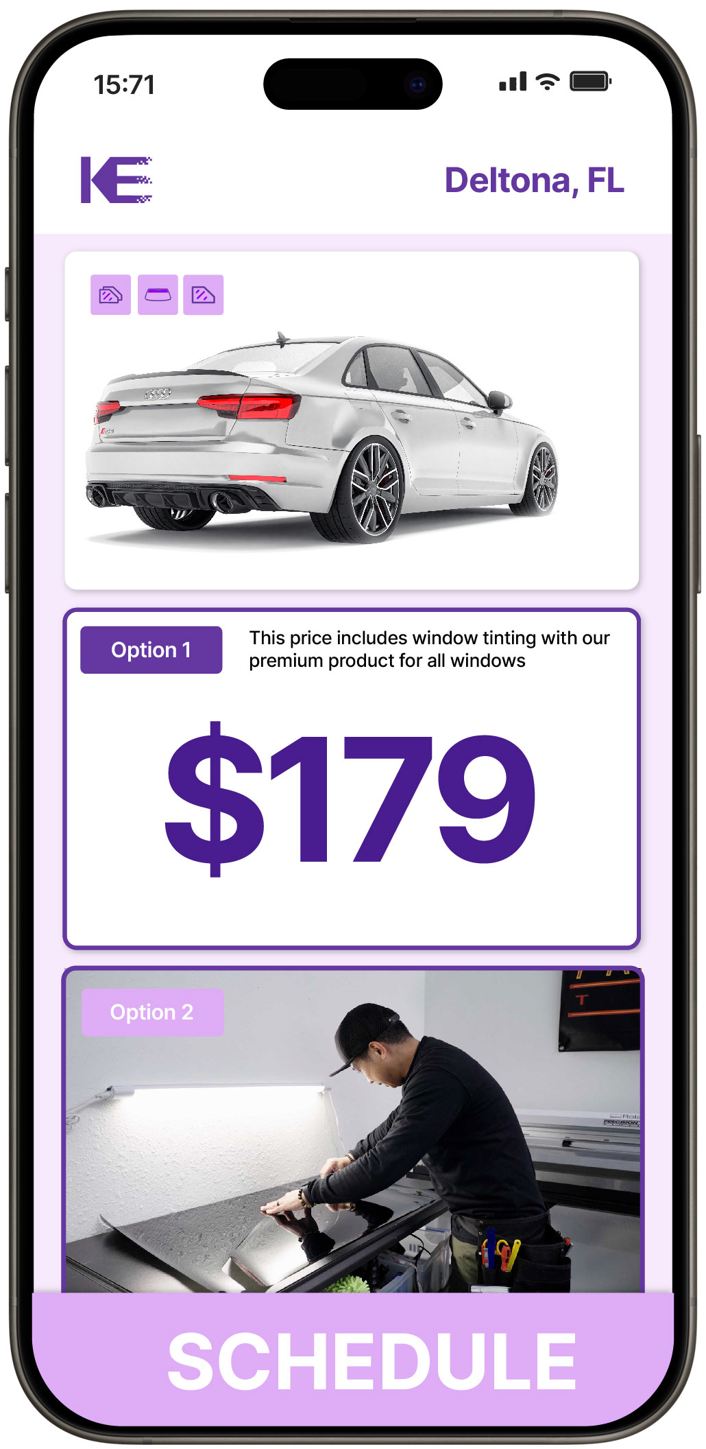 View Competitive Car Window Tinting Prices in Deltona, Florida