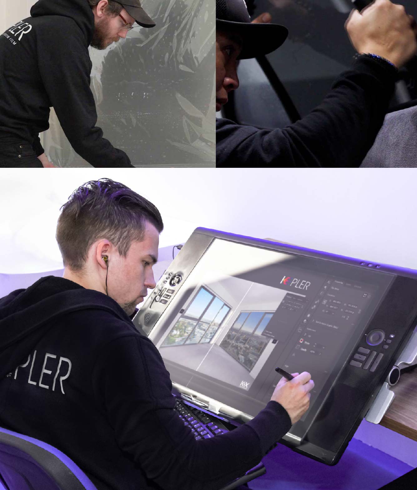 Kepler Specialist Performing Commercial Window Tinting in Draper Draper