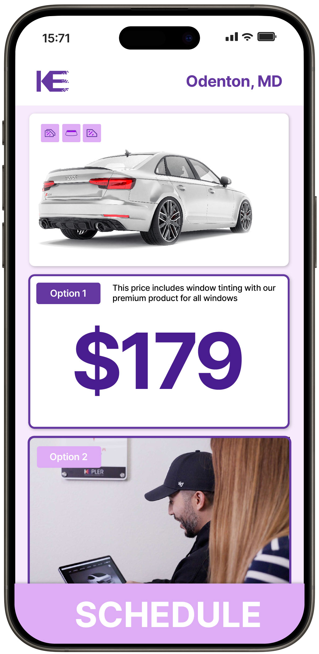 View Reasonable Car Window Tinting Prices in Odenton, Maryland