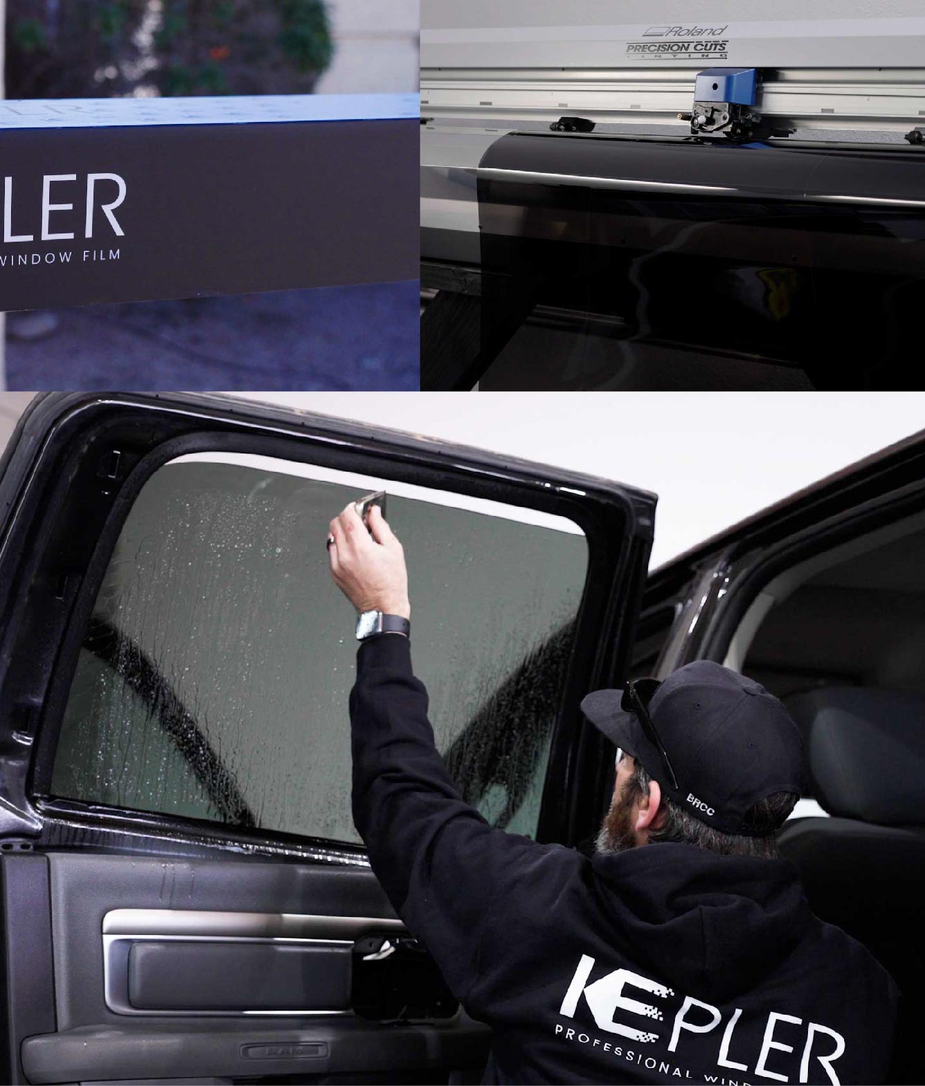 Kepler Window Tinting Specialists at Work in Winter Springs, Florida