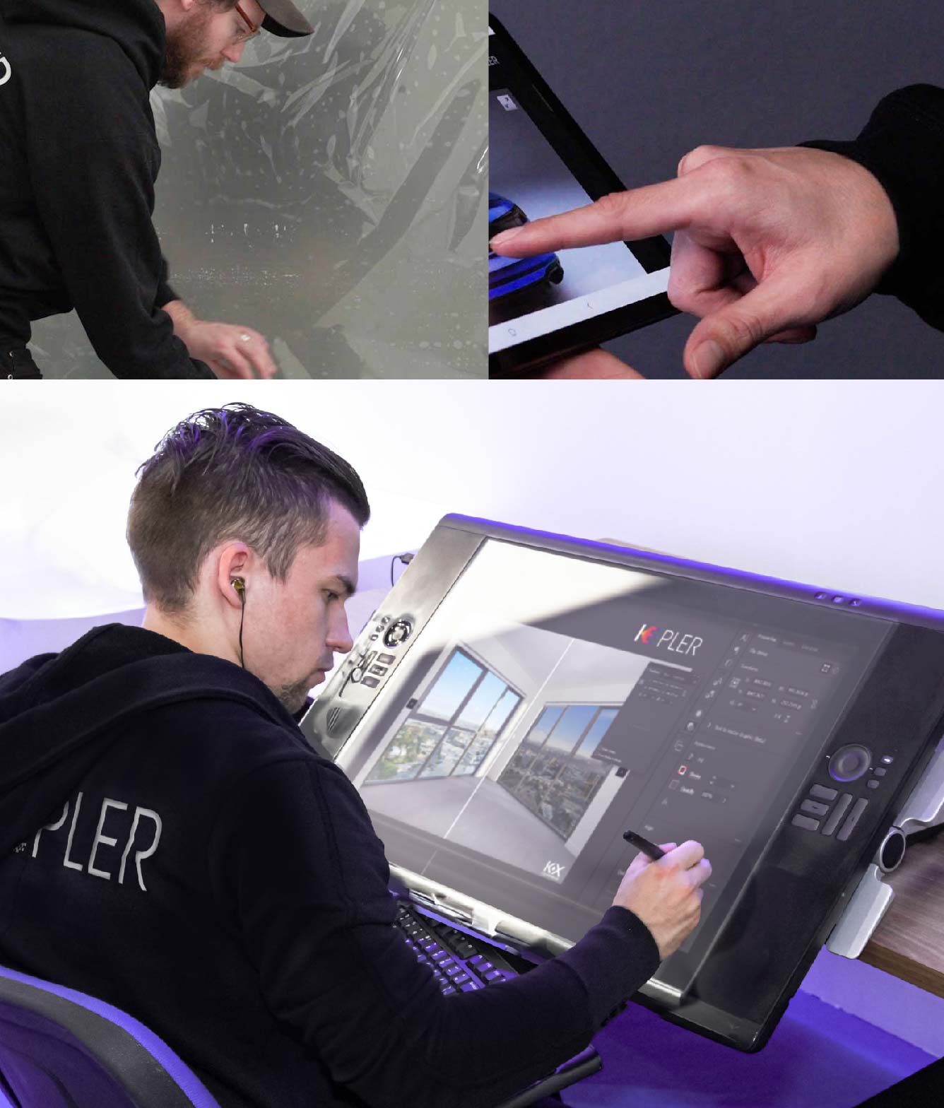 Kepler Specialist Performing Commercial Window Tinting in Idaho Falls Idaho Falls