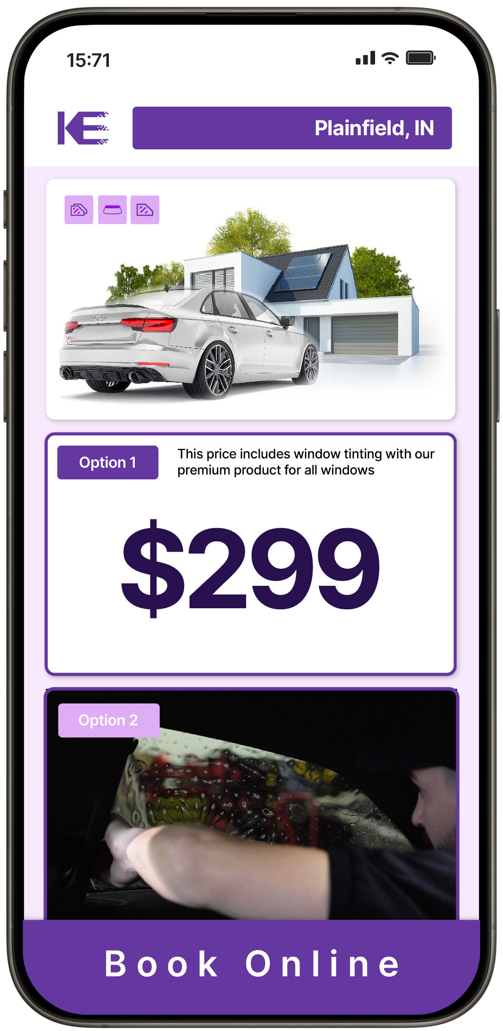View Affordable Tesla Window Tinting Prices in New Haven, Indiana