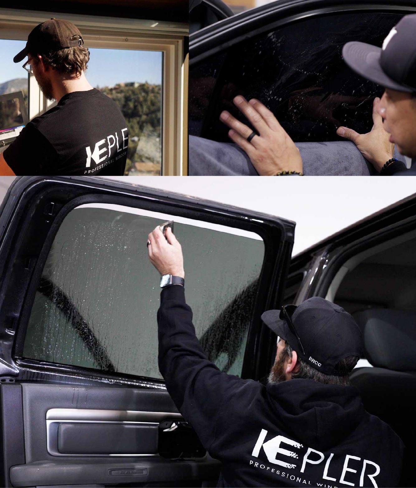 Kepler Window Tinting Specialists at Work in Rancho Palos Verdes, California