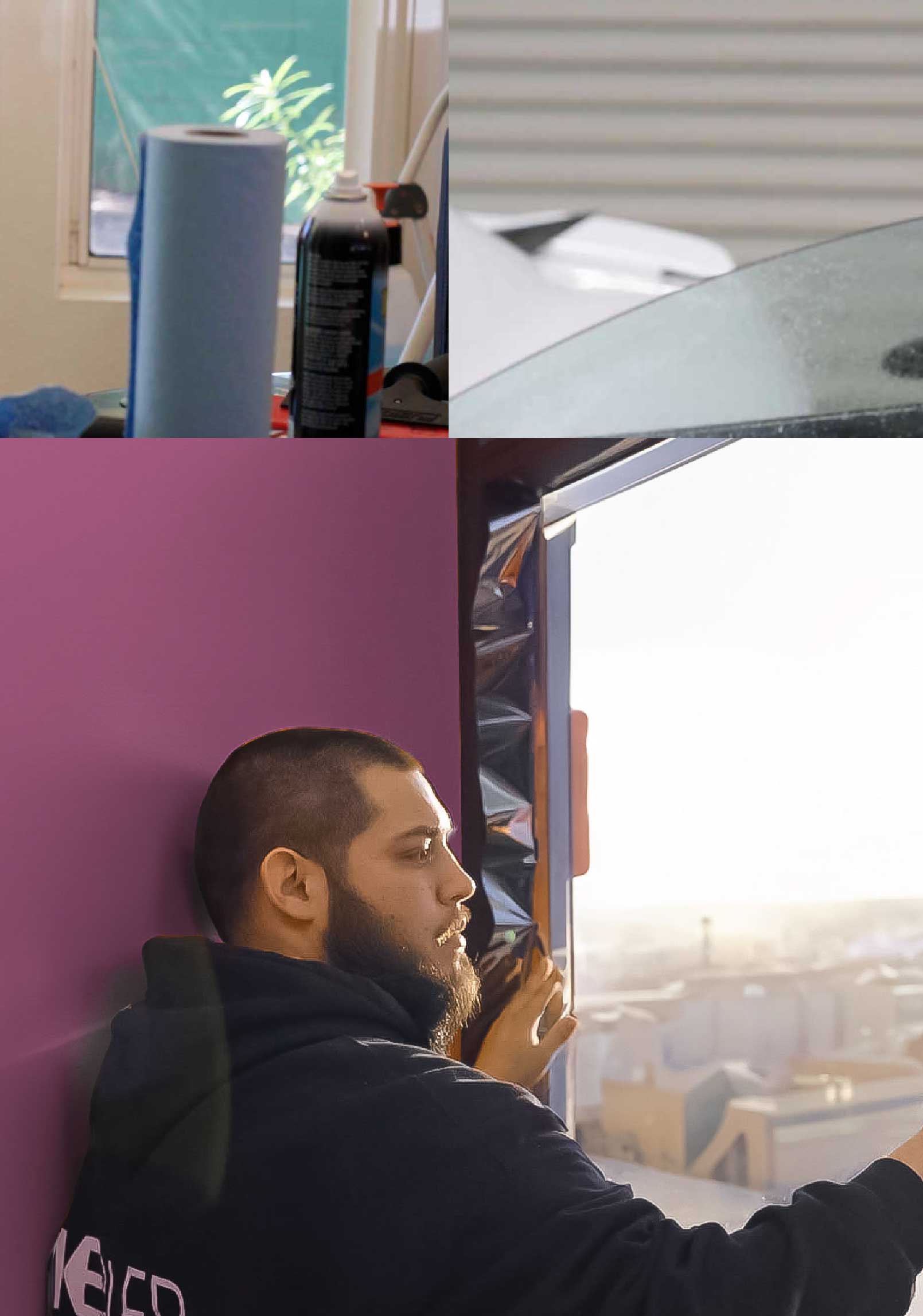 Kepler Specialist Installing Security Window Film in San Juan Texas