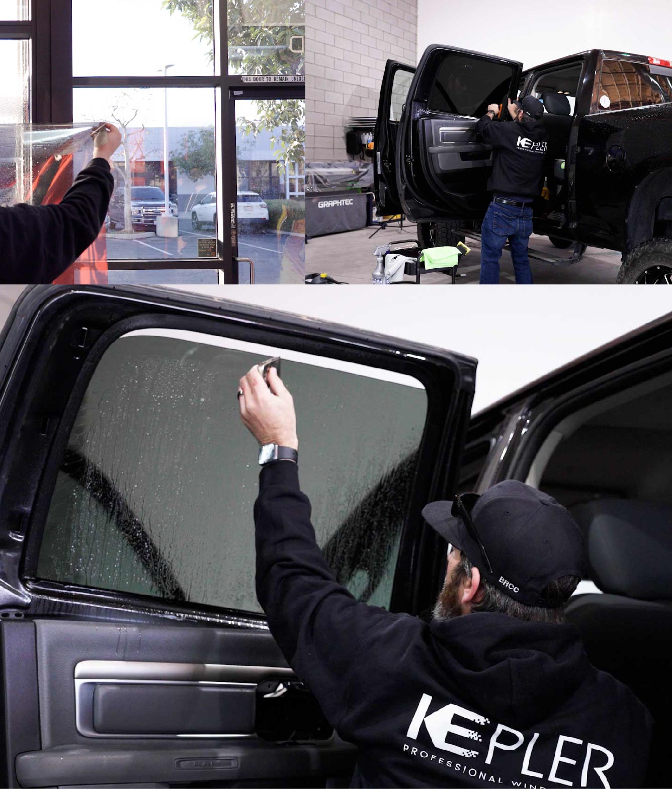 Kepler Window Tinting Specialists at Work in Palm Coast, Florida