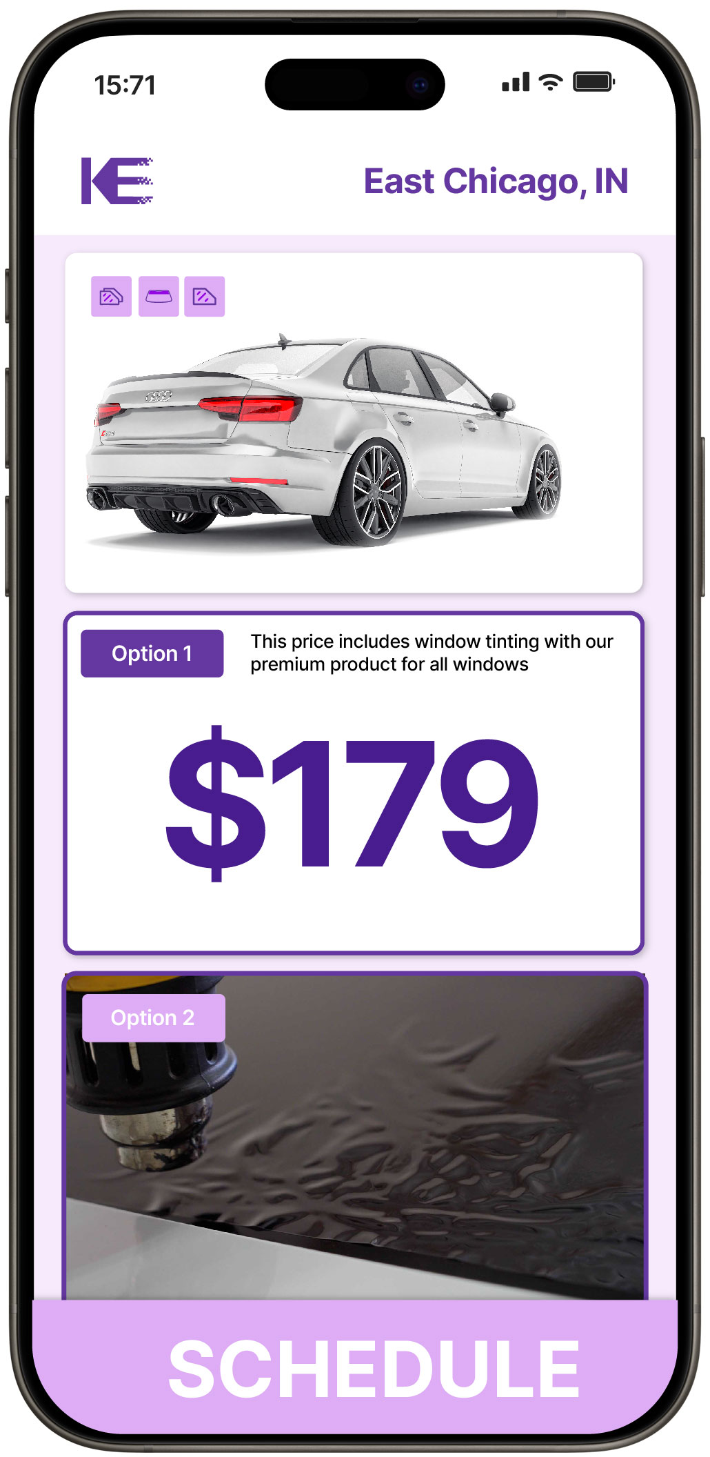 View Affordable Car Window Tinting Costs in East Chicago, Indiana