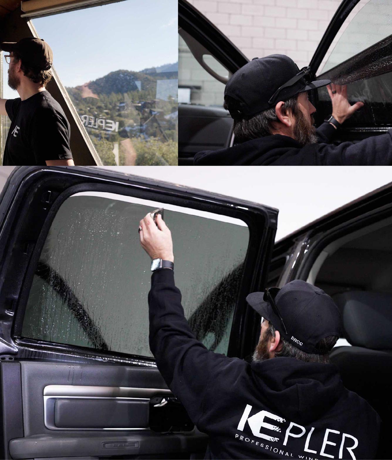 Kepler Window Tinting Specialists at Work in Monterey, California