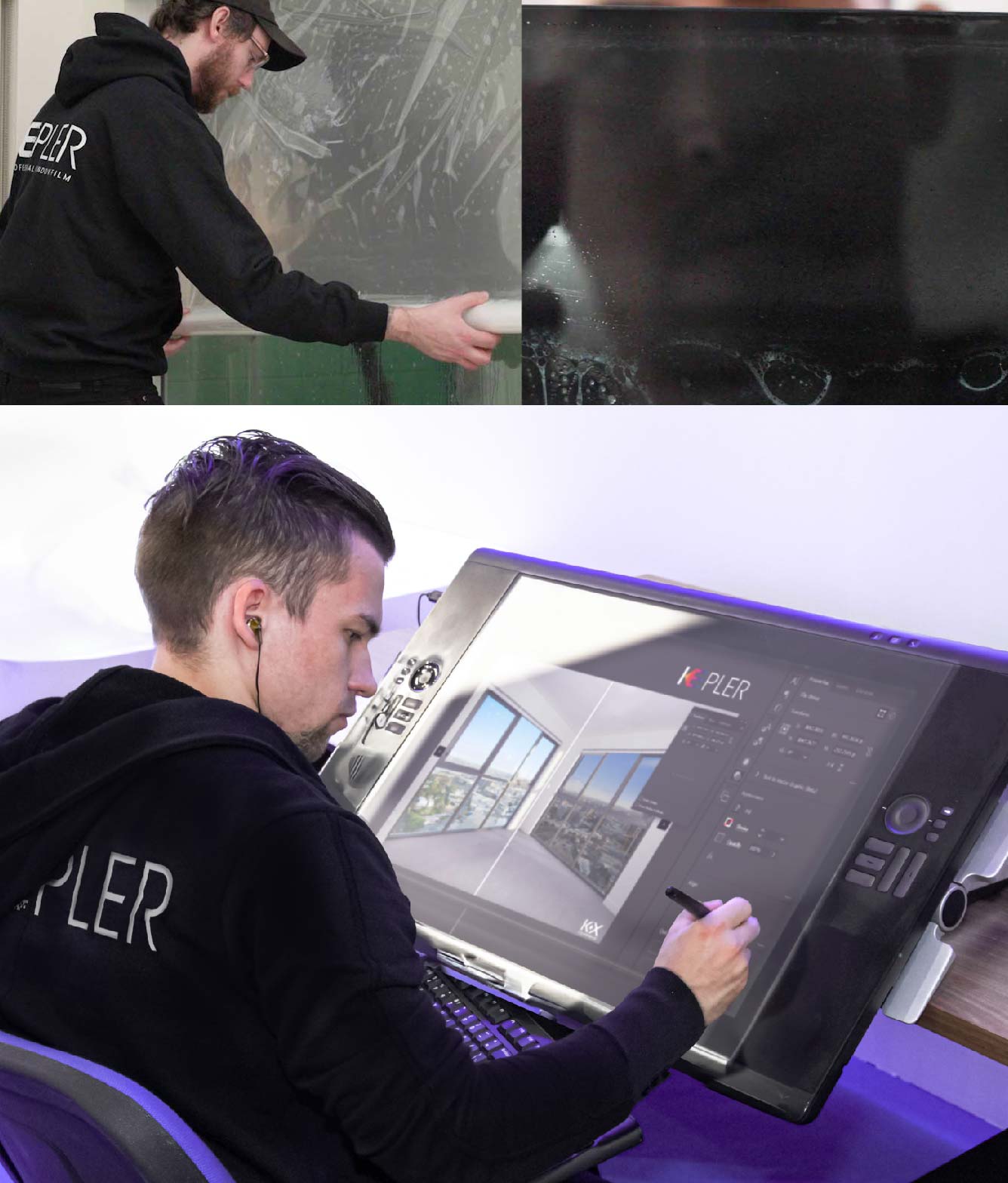 Kepler Specialist Performing Commercial Window Tinting in Saint Clair Shores Saint Clair Shores