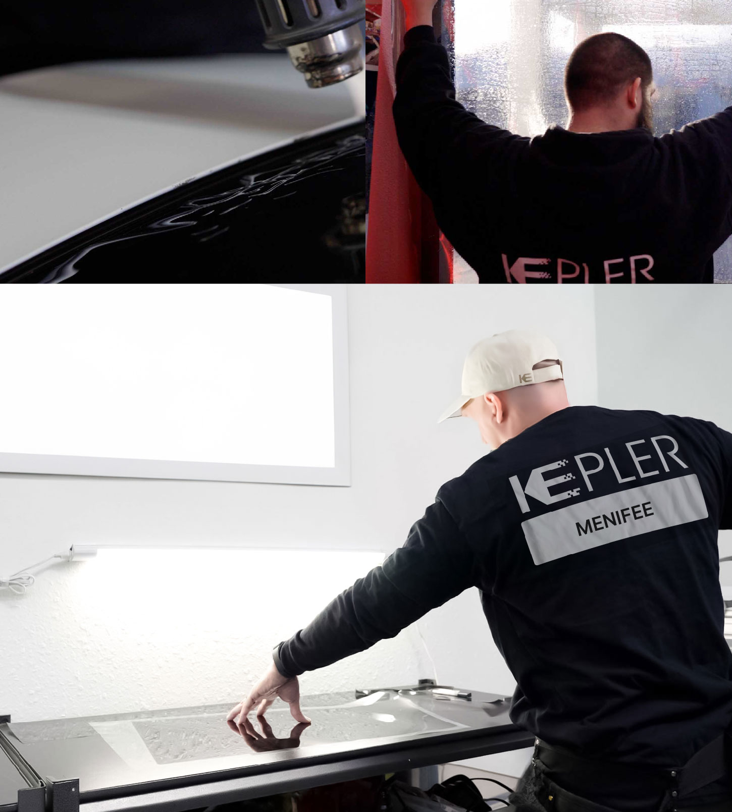 Window Tinting Specialist Cutting Film in Menifee, California
