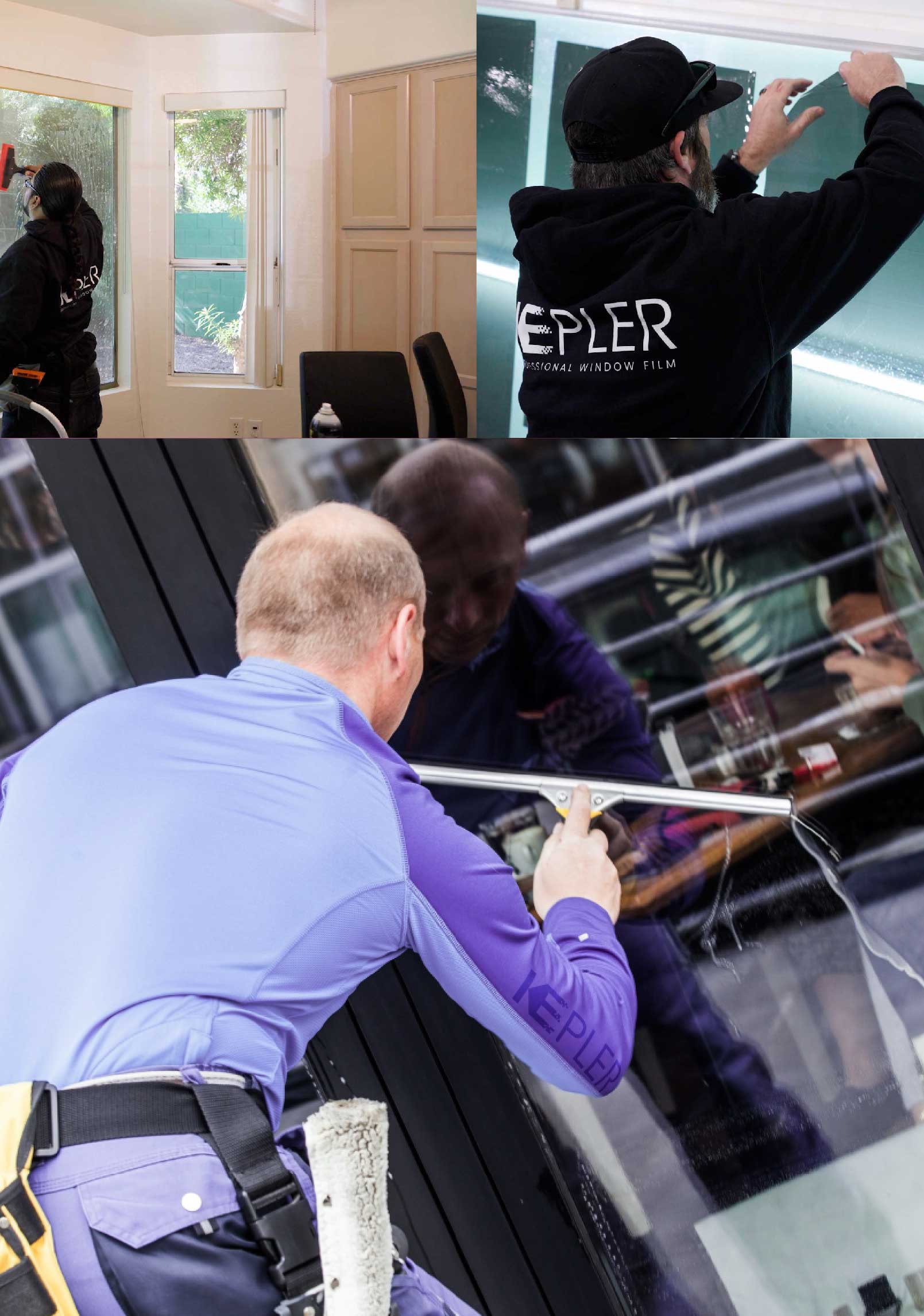 Kepler Expert Applying Anti-Graffiti Window Film to a Chatsworth Shop Front