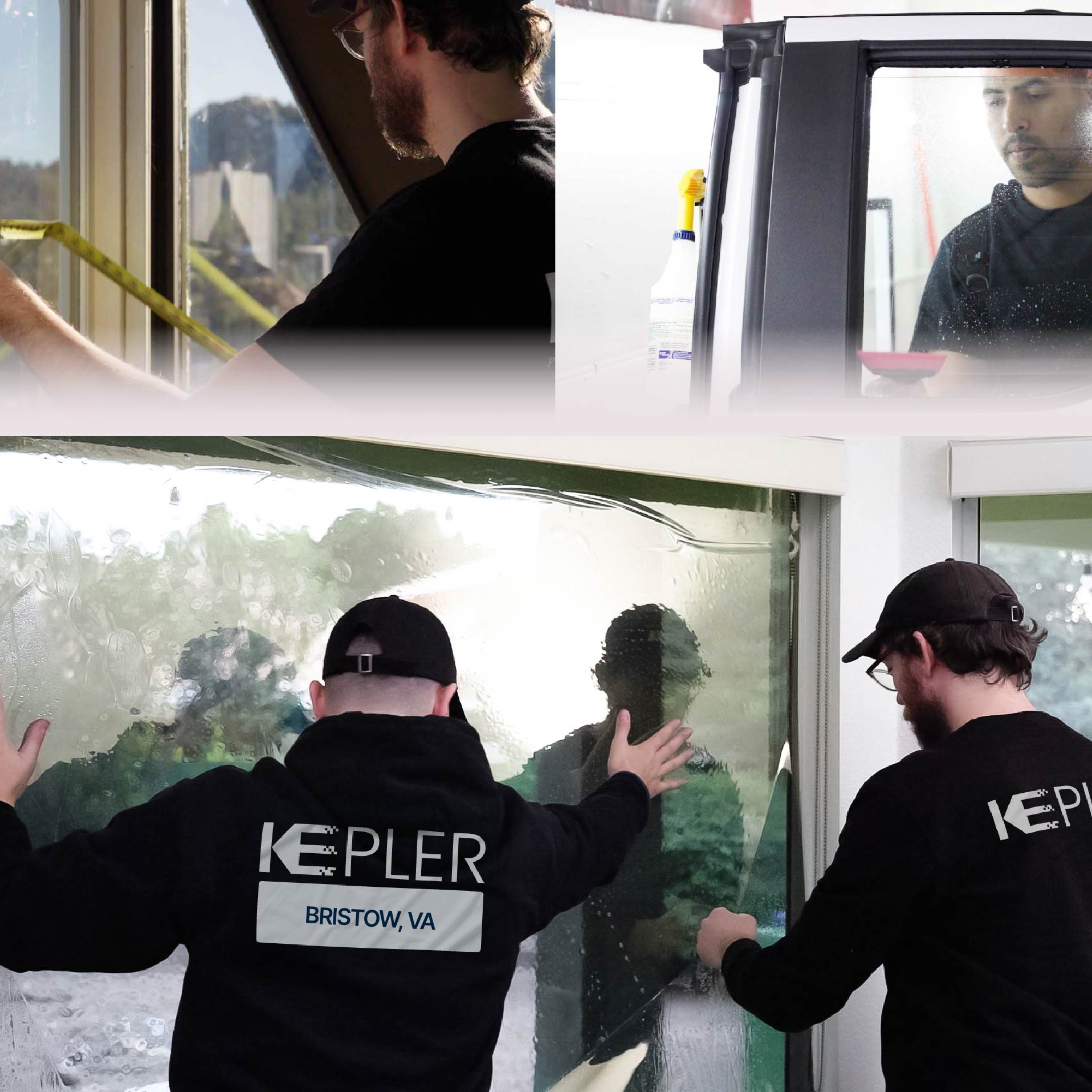 Kepler Specialist Performing Commercial Window Tinting in Bristow Bristow