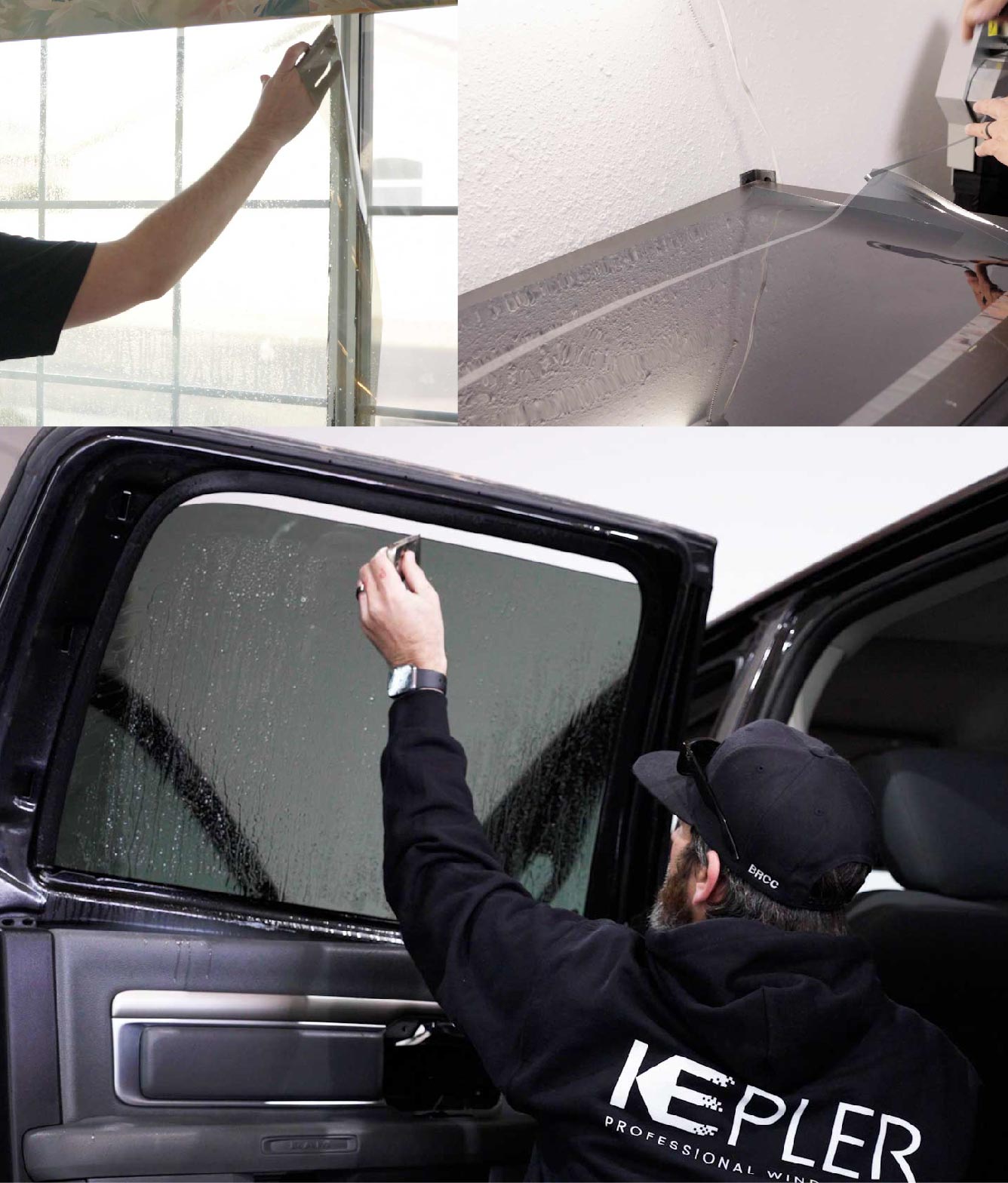 Kepler Window Tinting Specialists at Work in Englewood, Colorado